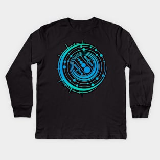 Psytrance - Psychedelic Goa Trance Kids Long Sleeve T-Shirt